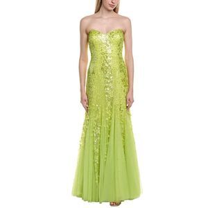 Issue New York Womens  Tulle Sequin Maxi Dress